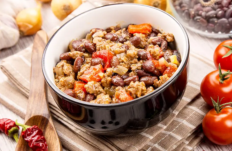 Cheesy Curry Chili