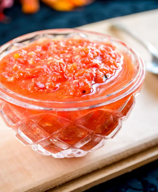 Hot & Spicy Tomato Salsa