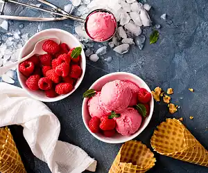 A1 Raspberry Ice Cream (like Ben & Jerry's®)