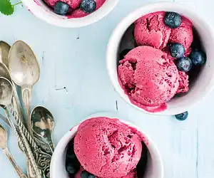 Blueberry Ice Cream