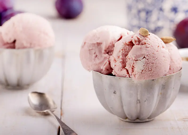 Ben & Jerry's Plum Ice Cream
