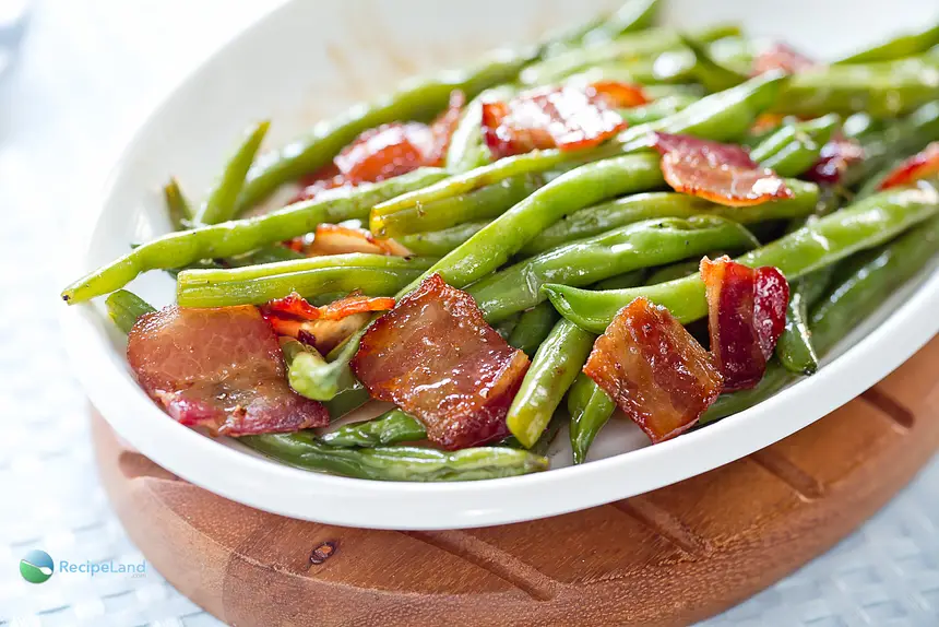 Bacon Glazed Green Beans