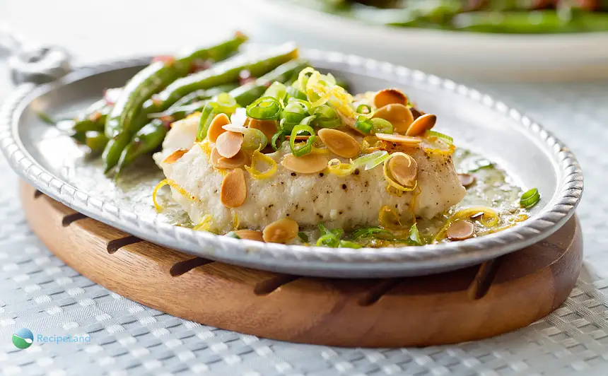 Almond Baked Norwegian Cod 