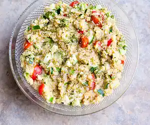 Easy Quinoa Tabouli