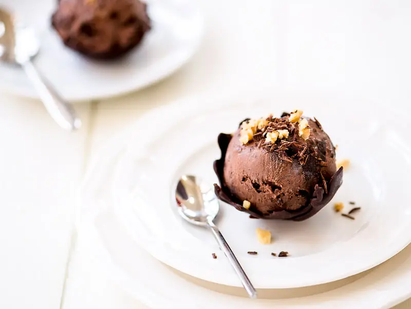 Chocolate Raspberry Toasted Hazelnut Ice Cream
