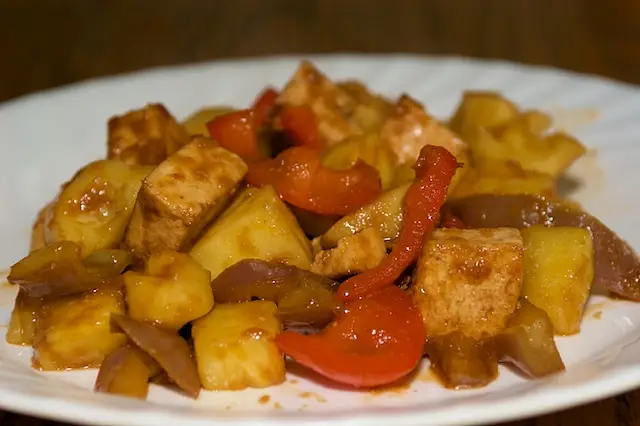 Chinese Sweet & Sour Tofu