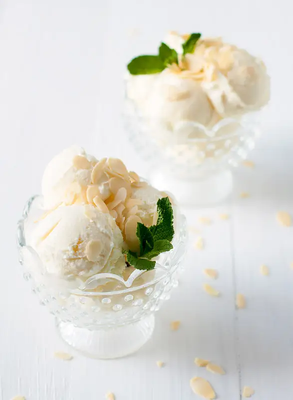 Double Almond Ice Cream