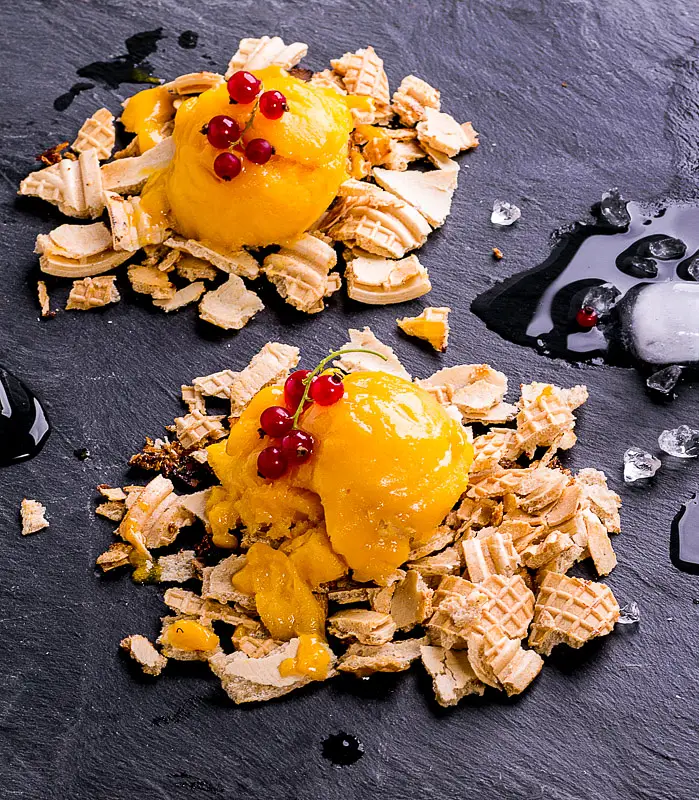 Easy Mango Sorbet