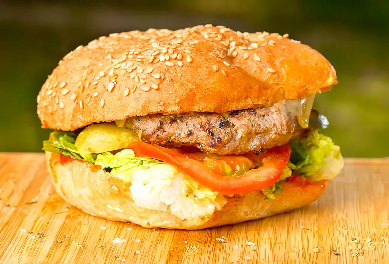 Burgundy Burgers