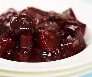 Beets Glazed with Orange Vinaigrette