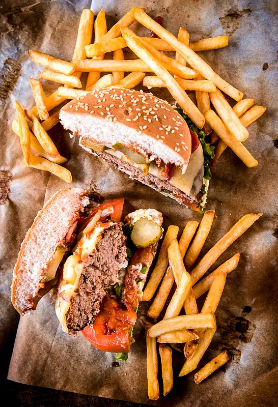 Garlic Curry Burgers 