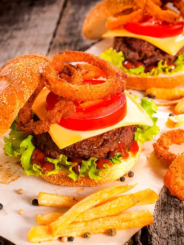 Hamburger with Almonds