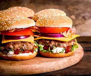 Hot N' Spicy Beef Burgers