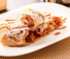Apple Walnut Strudel