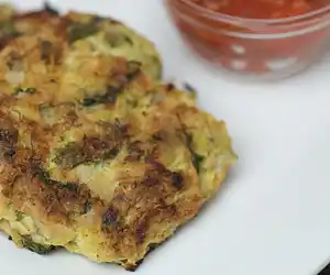 Zucchini Parmesan Pancakes