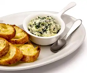 Zesty Artichoke Spinach Dip