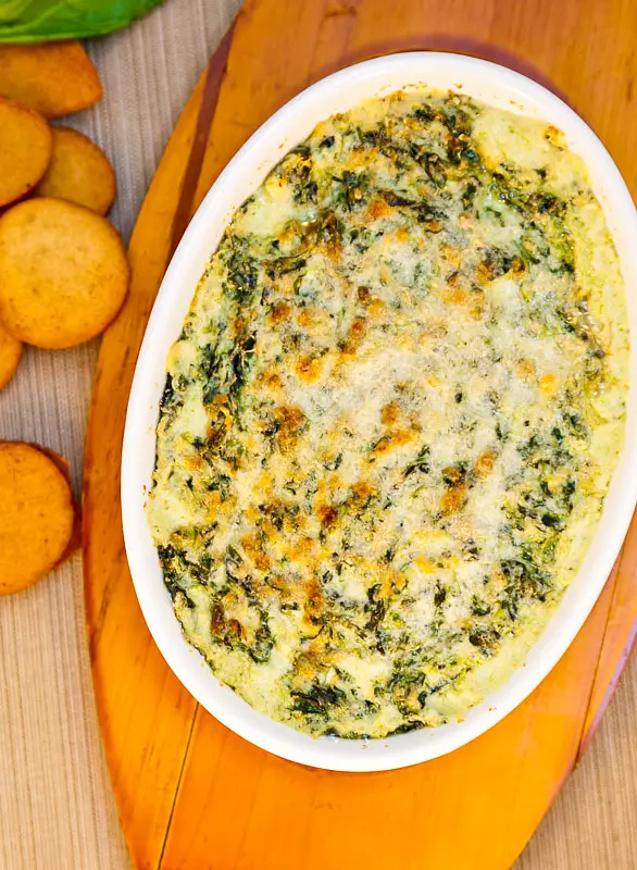 Crunchy Spinach Dip 