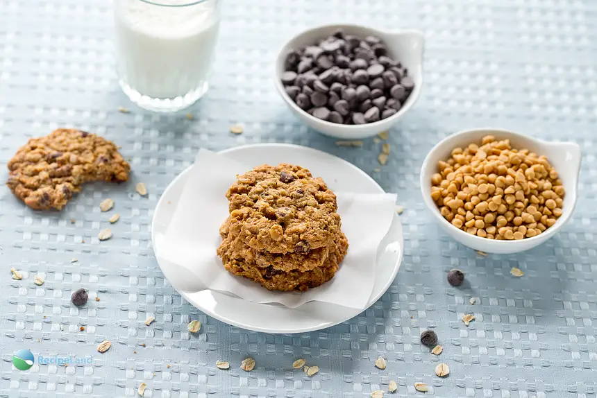 Best Pecan Chocolate Chip Oatmeal Cookies