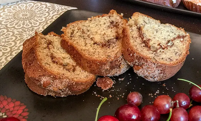 Banana-Sour Cream Coffee Cake