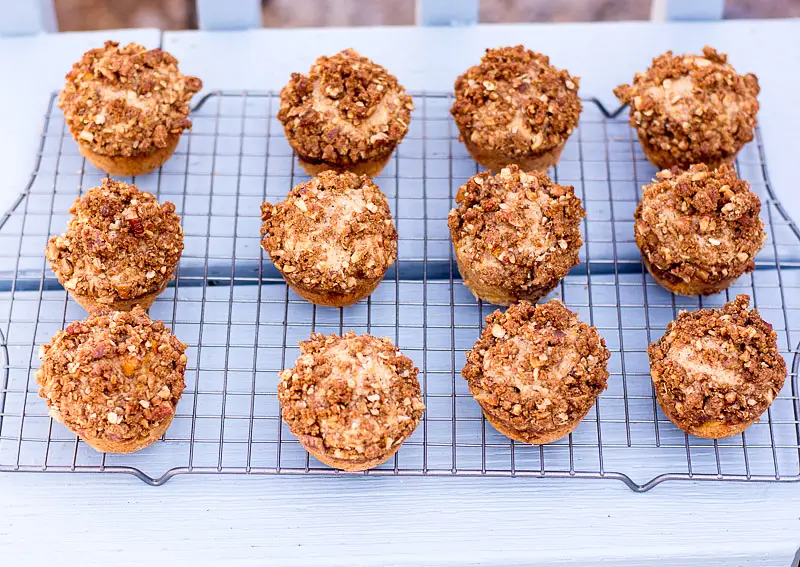 Peachy Pecan Muffins