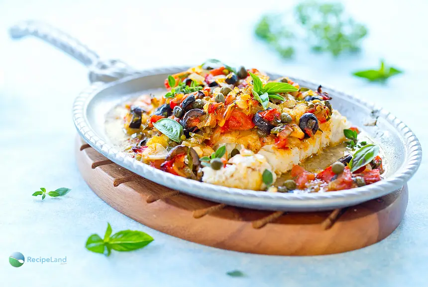 Baked Cod Provençal