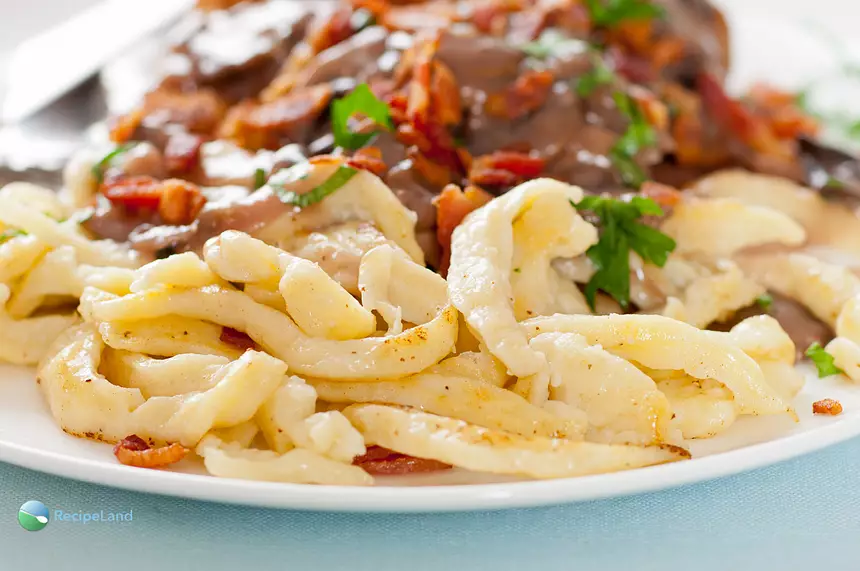 Spätzle or Knöpfle (Soft German Egg Noodles)