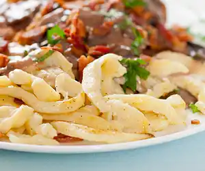 Spätzle or Knöpfle (Soft German Egg Noodles)