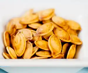 Quick Roasted Pumpkin Seeds