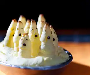 Halloween Ghost Potatoes