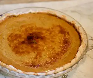 Gloria Moss Old Fashioned Pumpkin Pie