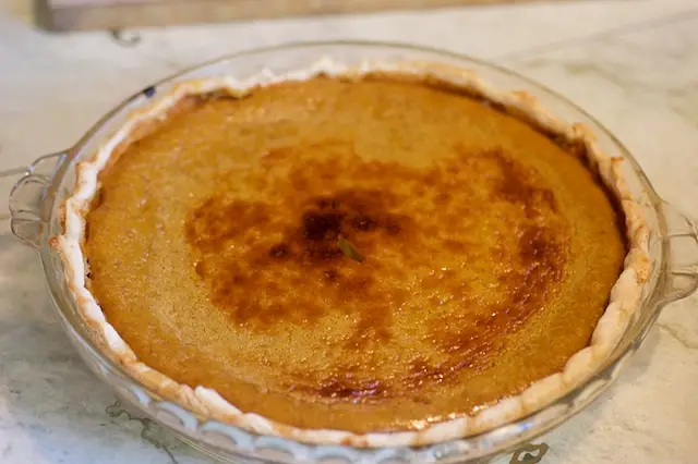 Gloria Moss Old Fashioned Pumpkin Pie