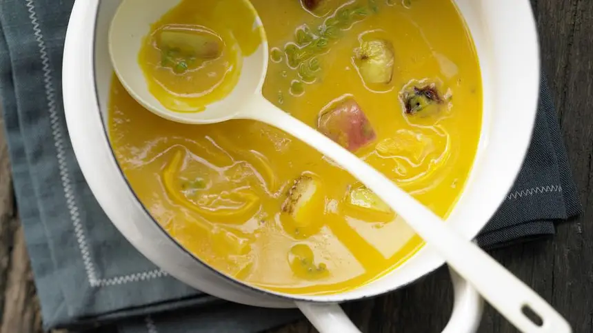 Smarter Butternut Squash & Carrot Soup 