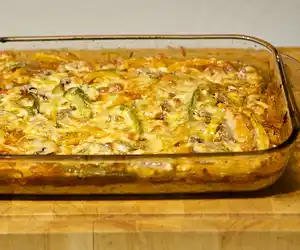 Alice's Zucchini Crust Pizza