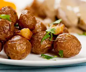 Garlicky Roasties for Thanksgiving