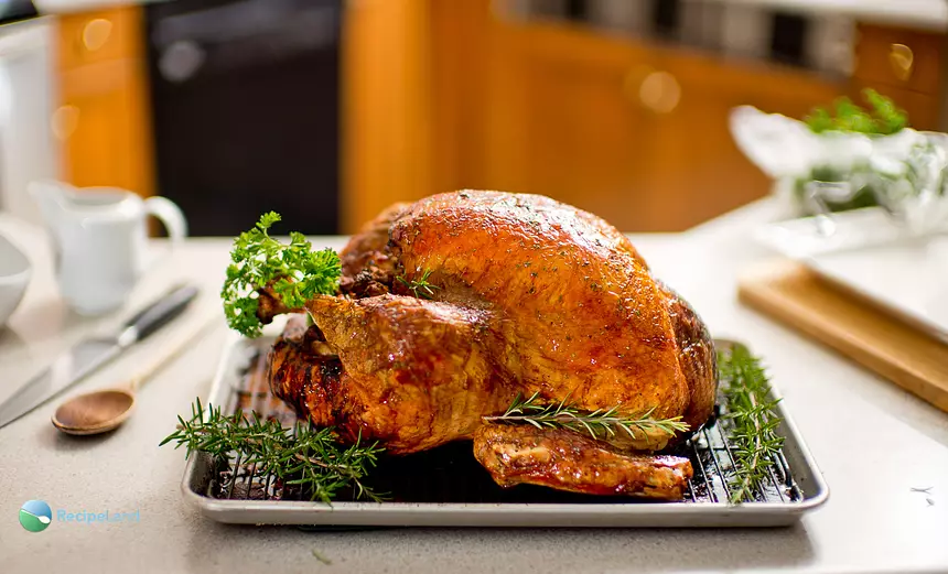 Turkey Roasted in Parchment Paper
