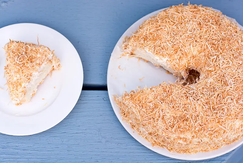 Coconut Angel Food Cake