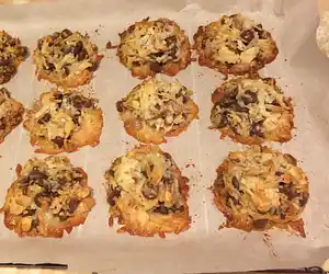 4 Ingredient Almond Joy Cookies