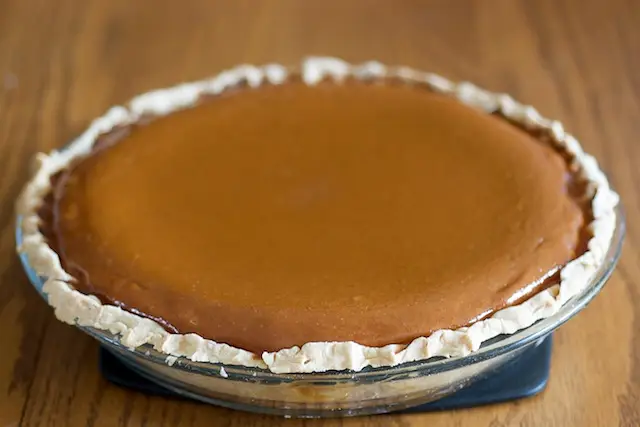 Molasses Pumpkin Pie