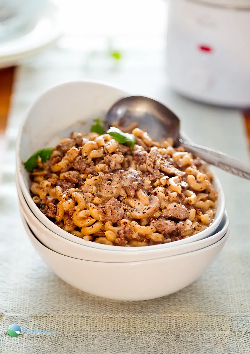 Beefy Pasta Casserole