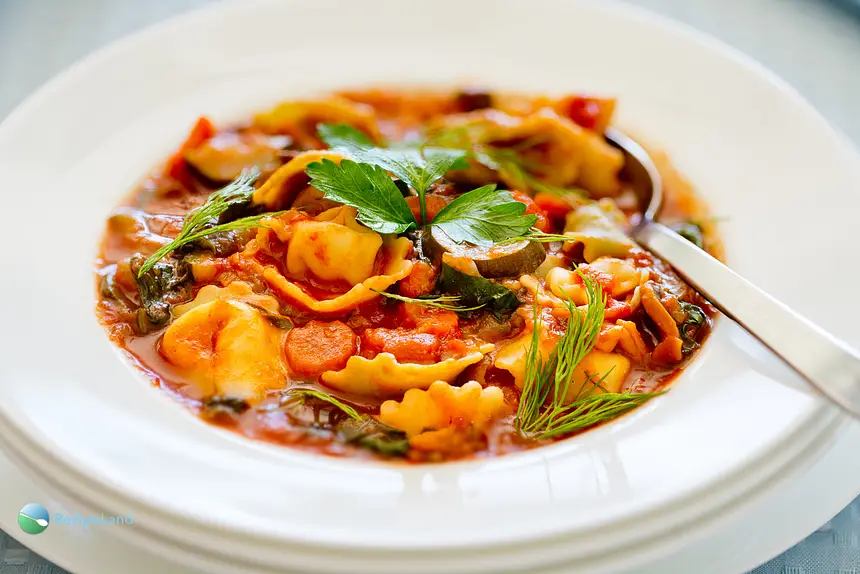 Hearty Tortellini Vegetable Soup