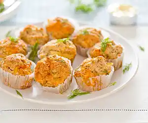 Dilly Cheese Bisquick Muffins
