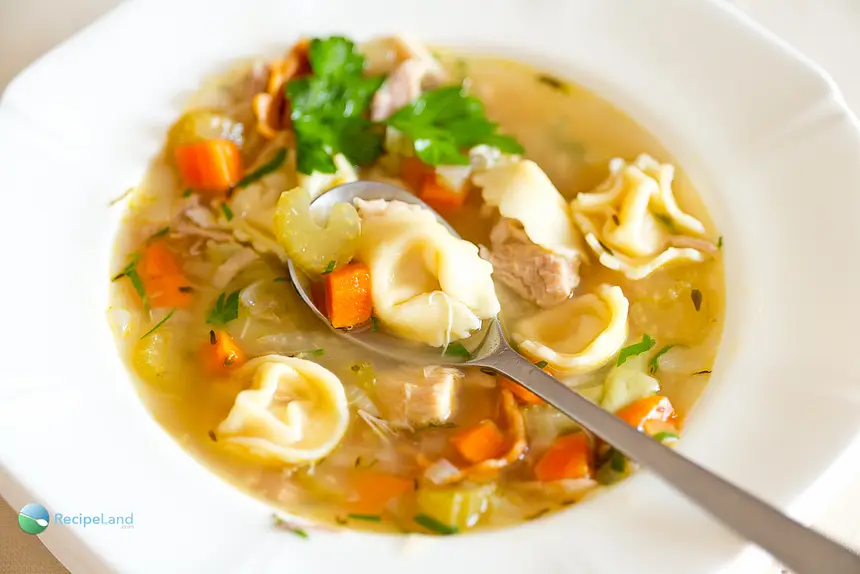 Chicken Tortellini Soup