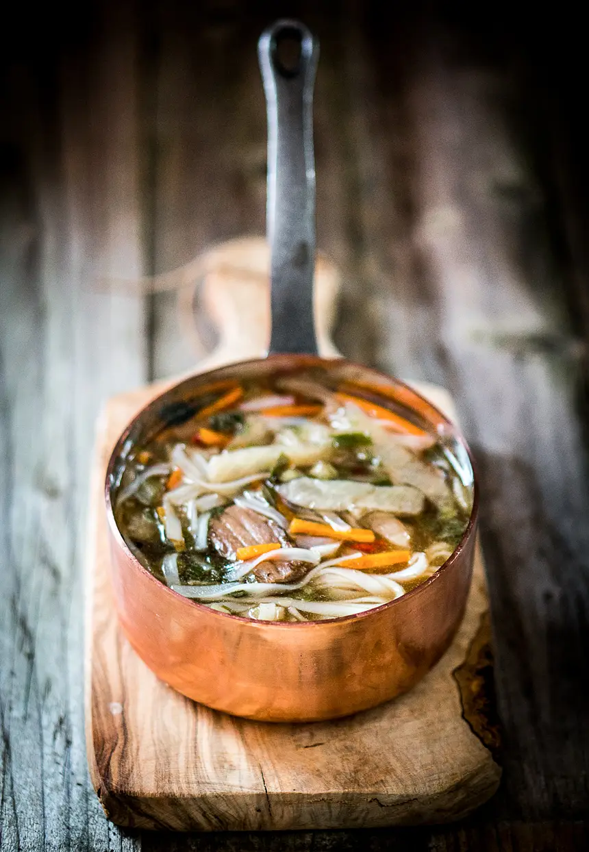 Pho Bac (Hanoi Beef & Rice-Noodle Soup)