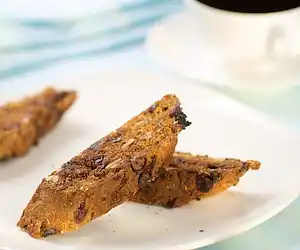 Holiday Cherry & Rum Biscotti