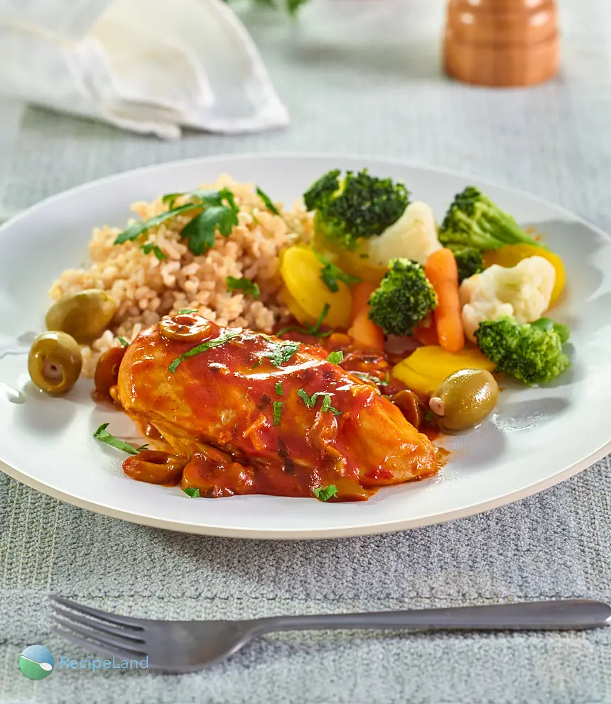 Quick ‘n easy chicken breast recipe that only uses a few common pantry ingredients. Pair it with rice and veggies and you can have it ready in 20 minutes or so.