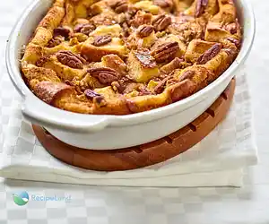 Lazarus Bread Pudding with Whiskey Sauce