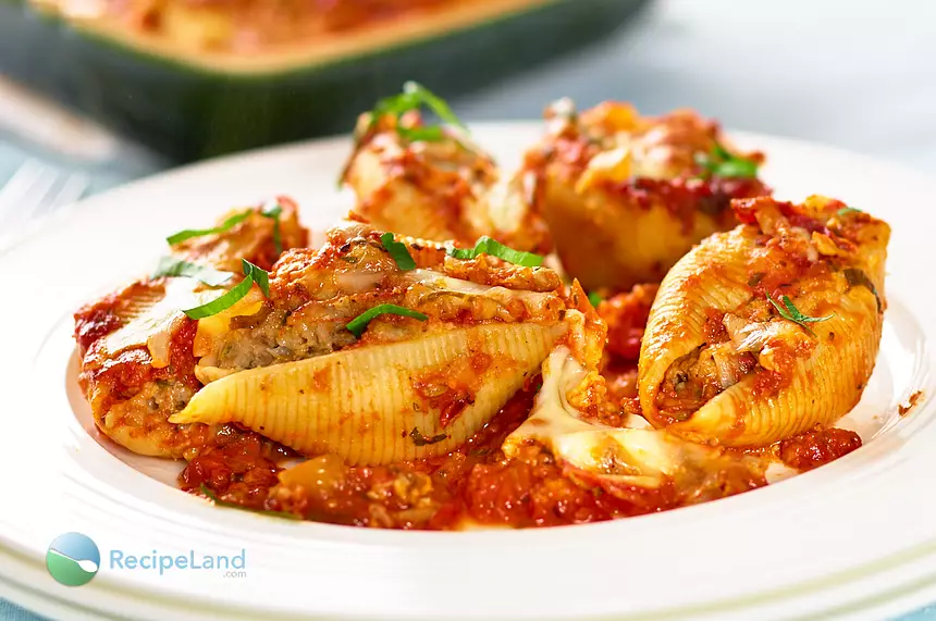 Beef Stuffed Shells