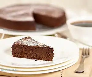 Chocolate Mocha Mousse Passover Cake