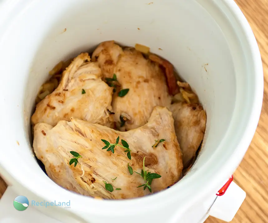 Coq Au Vin à la Slow Cooker