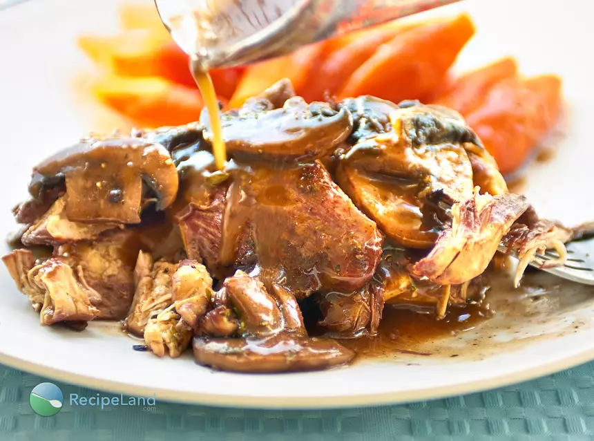 Coq Au Vin à la Slow Cooker